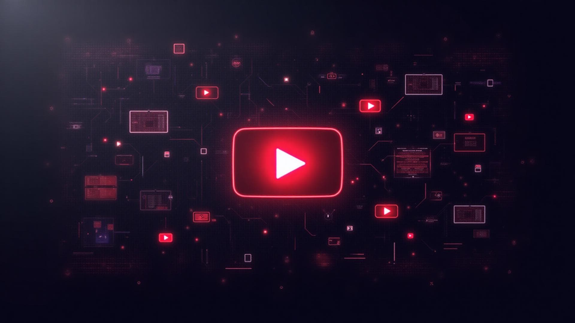 AI automation background